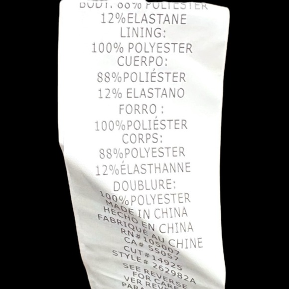 MARINA Navy Off-Shoulder Mini Dress - Picture 9 of 11